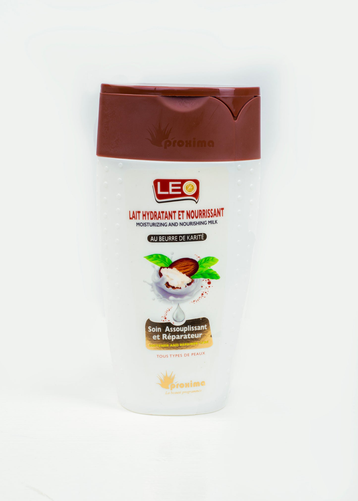 Lait Hydratant Et Nourrissant Au Beurre De Karite Leo