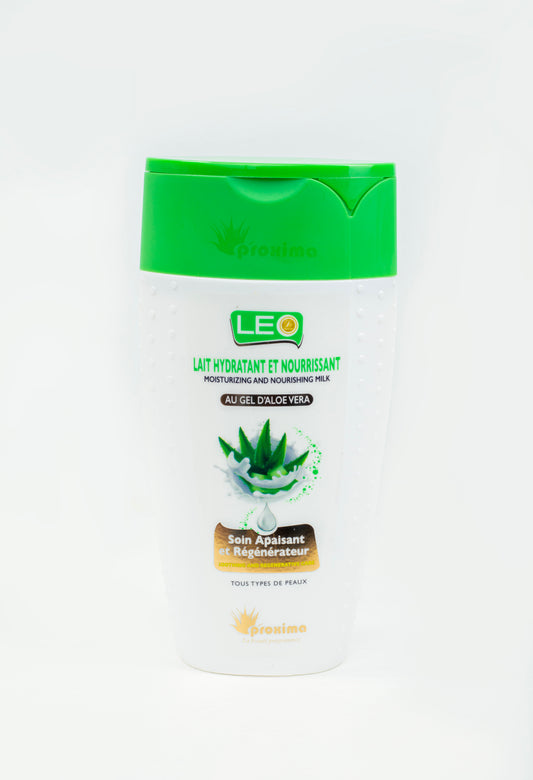 Lait Hydratant Et Nourissant Leo Au Gel D'Aloe Vera